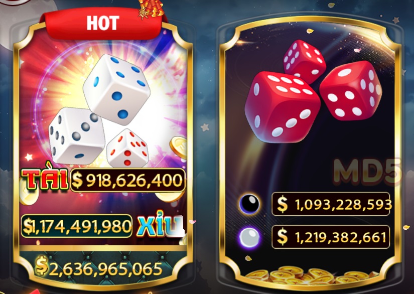 Tài Xỉu là tựa game hot game được đánh giá cao